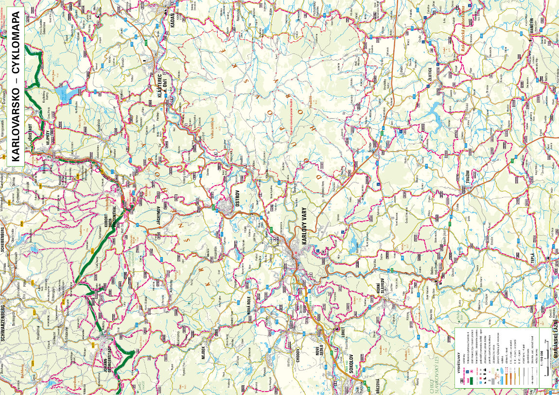 Cyklomapa Karlovarska